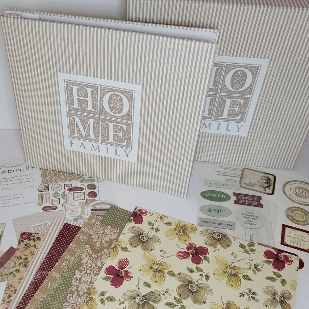 Melissa Frances Scrapbook Album Kit